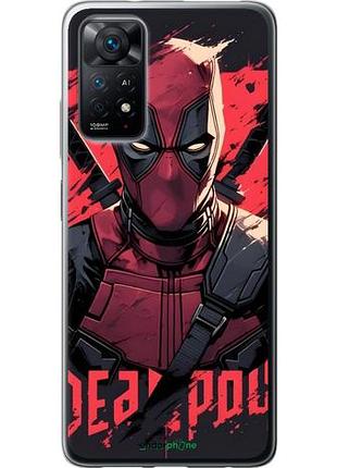 Чехол на xiaomi redmi note 11 дедпул