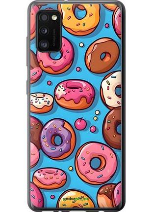 Чехол на samsung galaxy a41 a415f пончики самсунг а41 а415ф