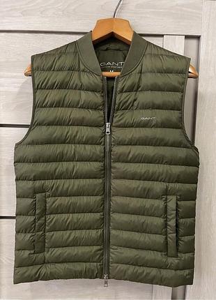 Жилетка gant light padded bomber vest у розмірі м оригінал