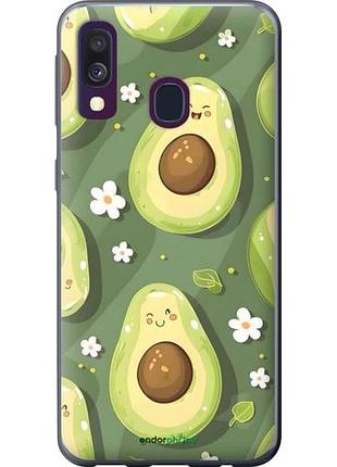 Чехол на samsung galaxy a40 2019 a405f авокадо