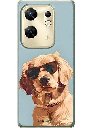 Чохол на infinix zero 30 4g пес в окулярах