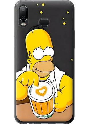 Чехол на samsung galaxy a6s гомер пиво самсунг а6с