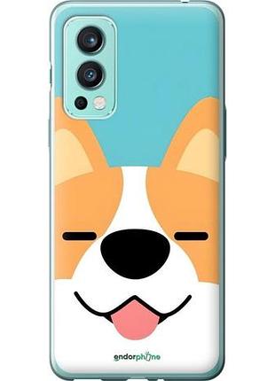 Чехол на oneplus nord 2 корги