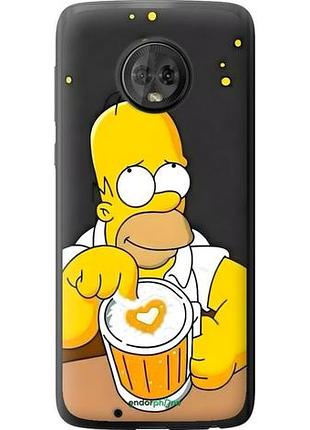 Чехол на motorola moto g6 гомер пиво моторола мото г6