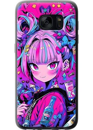 Чехол на samsung galaxy s7 g930f аниме милаха