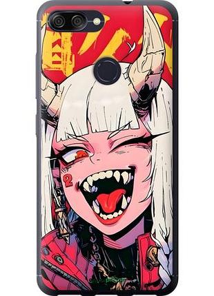 Чехол на asus zenfone max plus m1 zb570tl аниме демон асус зенфон макс плюс м1 зетб570тл
