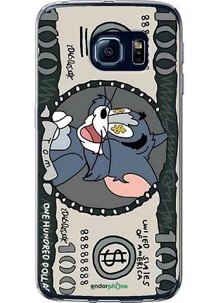 Чехол на samsung galaxy s6 edge g925f том и джерри самсунг с6 эдж г925ф
