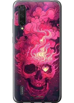 Чехол на xiaomi mi cc9 череп арт сяоми ми сс9