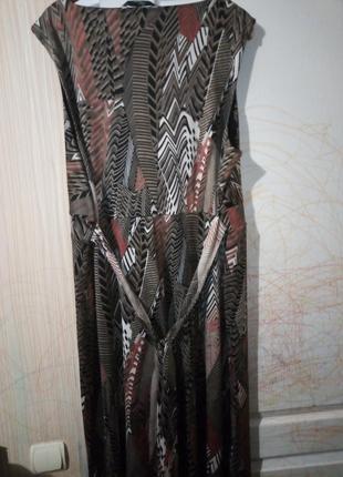 Нарядное платье 58 размера 3