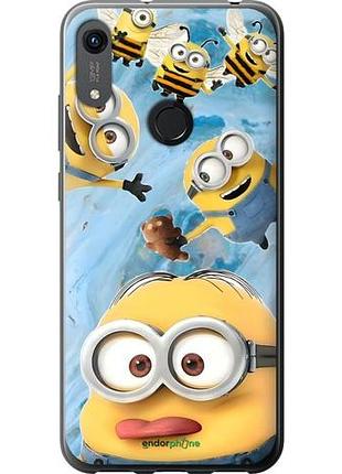 Чехол на huawei y6s миньоны хуавей у6с