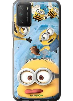 Чохол на xiaomi poco m3 міньйони