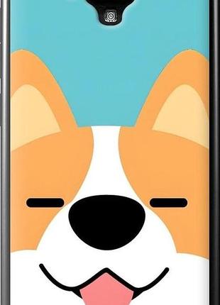 Чехол на lenovo a536 забавный корги леново а536