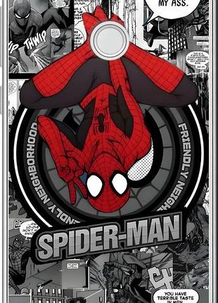 Чехол на huawei p8 lite (2017) человек паук, spiderman хуавей п8 лайт (2017)