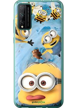 Чехол на huawei honor play 4t pro миньоны хуавей хонор плей 4т про
