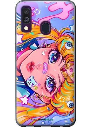 Чехол на samsung galaxy a40 2019 a405f сейлор мун 4 самсунг а40 2019 а405ф
