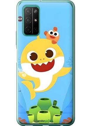 Чехол на huawei honor 30s бейби шарк хуавей хонор 30с