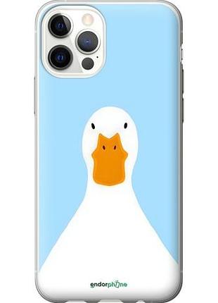 Чехол на iphone 12 гусь айфон 12