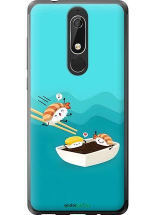 Чехол на nokia 5.1 суши нокиа 5.1