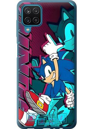 Чехол на samsung galaxy a12 a125f соник sonic самсунг а12 а125ф