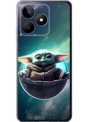 Чехол на realme c53 малыш йода, грогу риалми с53