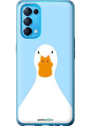 Чехол на oppo reno5 гусь оппо рено5