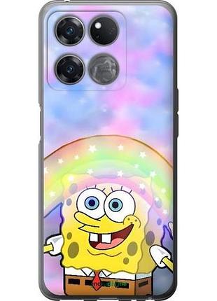 Чехол на oneplus ace racing спанч боб, sponge bob 1+ аce рacиng