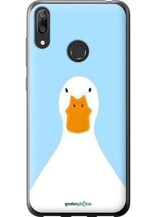 Чохол на huawei y7 2019 гусак