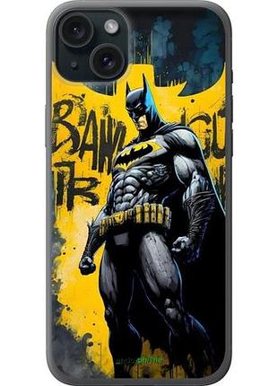 Чехол на iphone 15 plus бетмен айфон 15 плюс