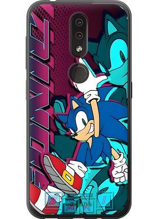 Чехол на nokia 4.2 соник sonic нокиа 4.2