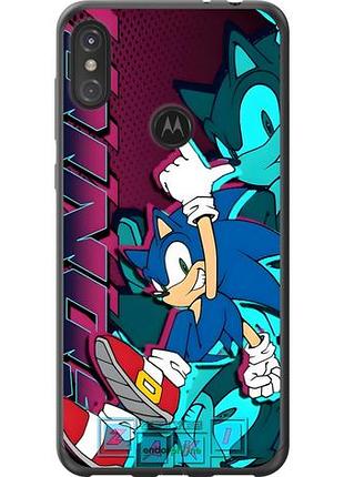 Чехол на motorola one power соник sonic моторола ван повер