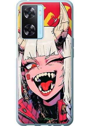 Чехол на oppo a57s аниме демон оппо а57с