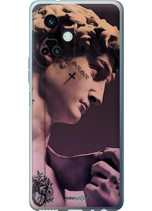 Чехол на tecno camon 19 pro (ci8n) давид тату текно камон 19 про (си8n)