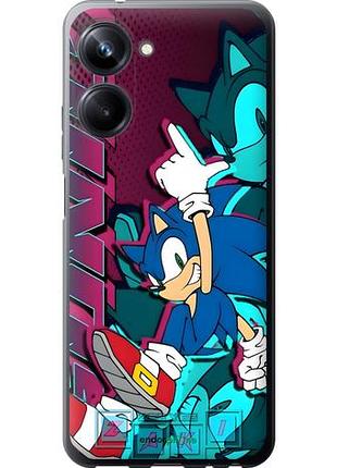 Чехол на realme 10 pro соник sonic риалми 10 про