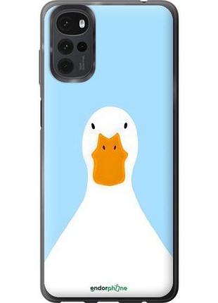 Чехол на motorola g22 гусь моторола г22