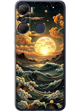 Чехол на infinix hot 12 pro арт волны инфикс хот 12 про