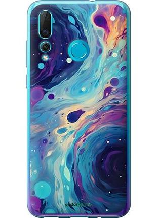Чохол на huawei nova 4 арт акварель