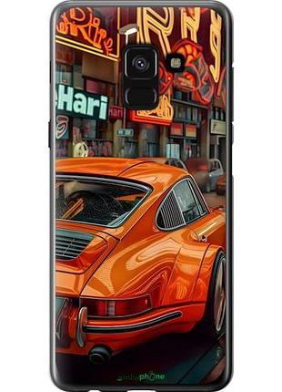 Чехол на samsung galaxy a8 2018 a530f порше