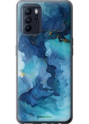 Чехол на oppo reno6 z акварель оппо рено6 зет