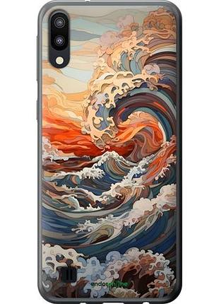 Чохол на samsung galaxy m10 арт хвилі