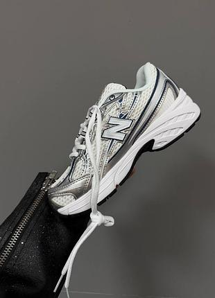 Кроссовки new balance 740
white / navy blue 2