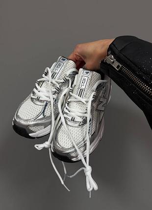 Кроссовки new balance 740
white / navy blue 5