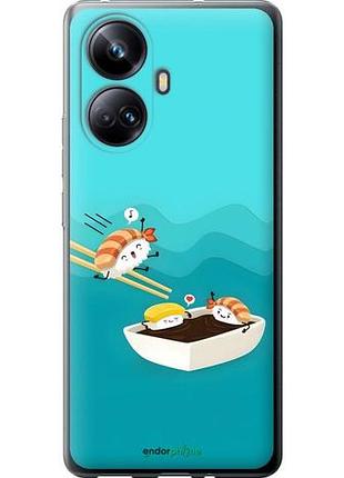 Чехол на realme 10 pro plus суши риалми 10 про плюс