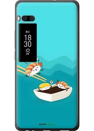 Чехол на meizu pro 7 plus суши мейзу про 7 плюс