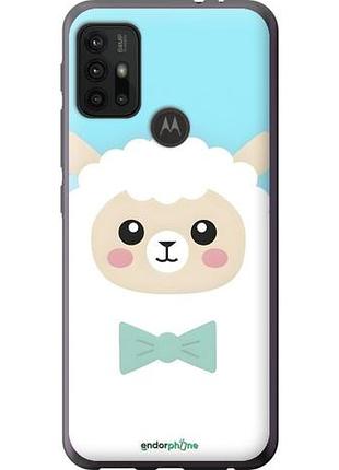 Чехол на motorola moto g30 милый барашек моторола мото г30