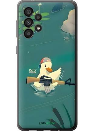 Чехол на samsung galaxy a33 5g a336b уточка с автоматом самсунг а33 5г а336б