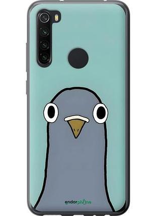 Чехол на xiaomi redmi note 8 голубь сяоми редми ноут 8