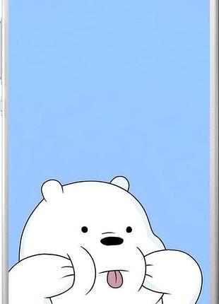 Чехол на huawei ascend p8 милый мишка хуавей асценд п8