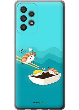 Чехол на samsung galaxy a73 a736b суши