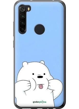 Чехол на xiaomi redmi note 8 милый мишка сяоми редми ноут 8