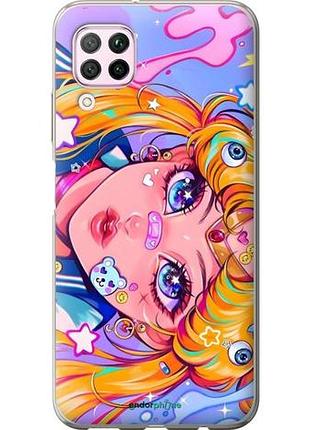 Чехол на huawei p40 lite сейлор мун 4 хуавей п40 лайт